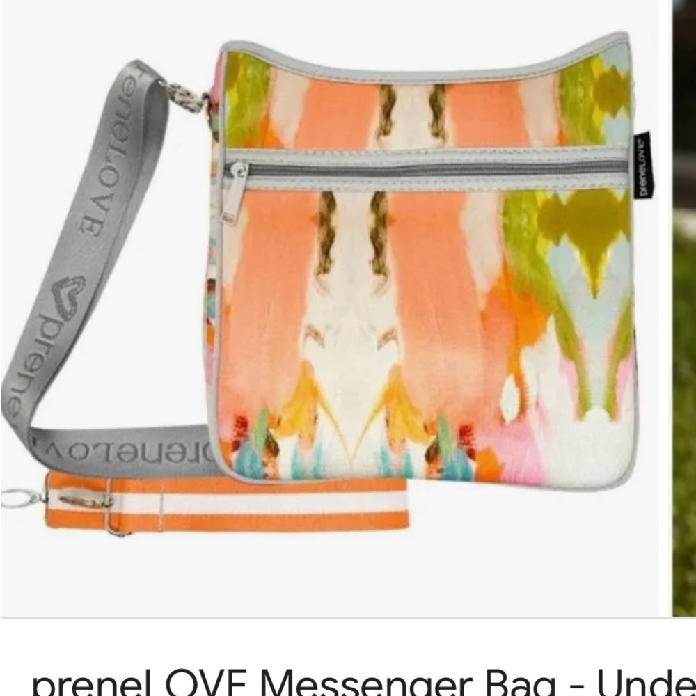 Prenelove wide strap small message bag